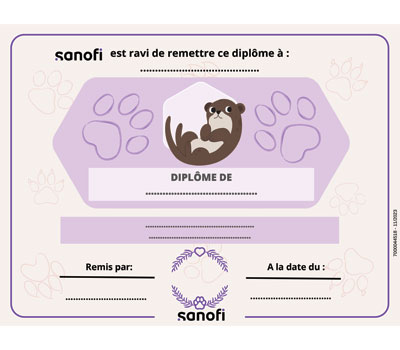 diplôme Sanofi diabète